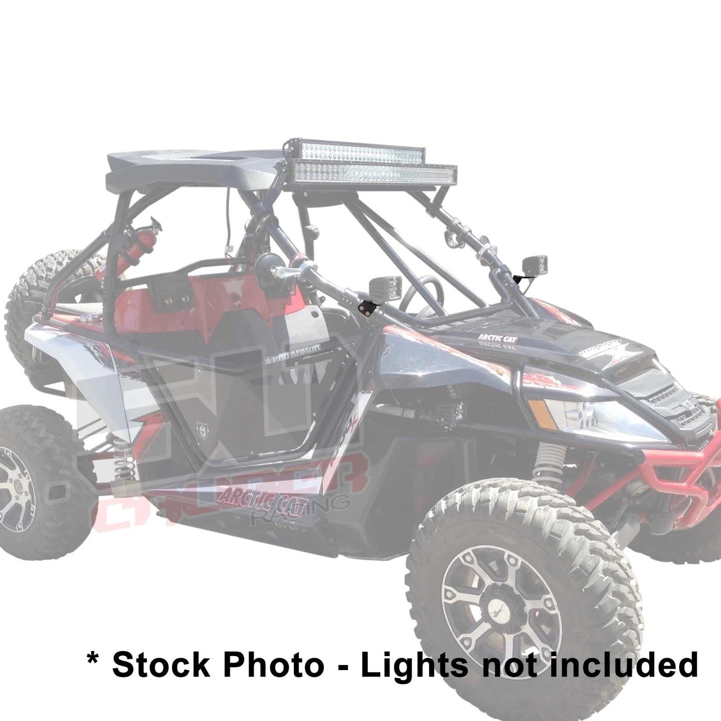 A-Pillar Pod Light Mount Brackets for Arctic Cat Wildcat