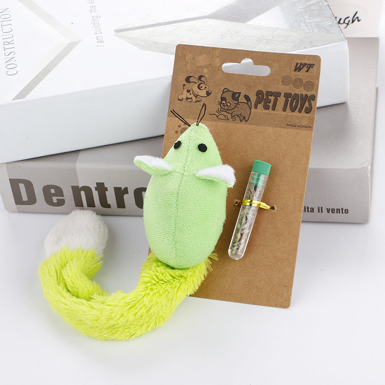 Long Tail Mouse Cat Teaster Toys Funny Pet Toys Cat Toys Mouse Trainning Funny Playing Toys Interactive Pets Products