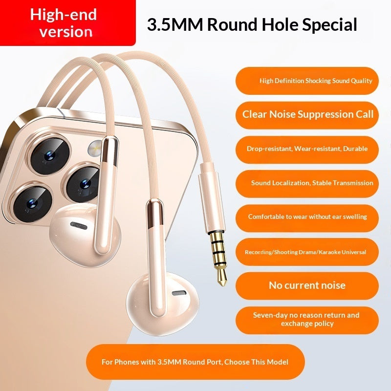 Private-mold TYPE-C Digital-decoding Wired Headphones