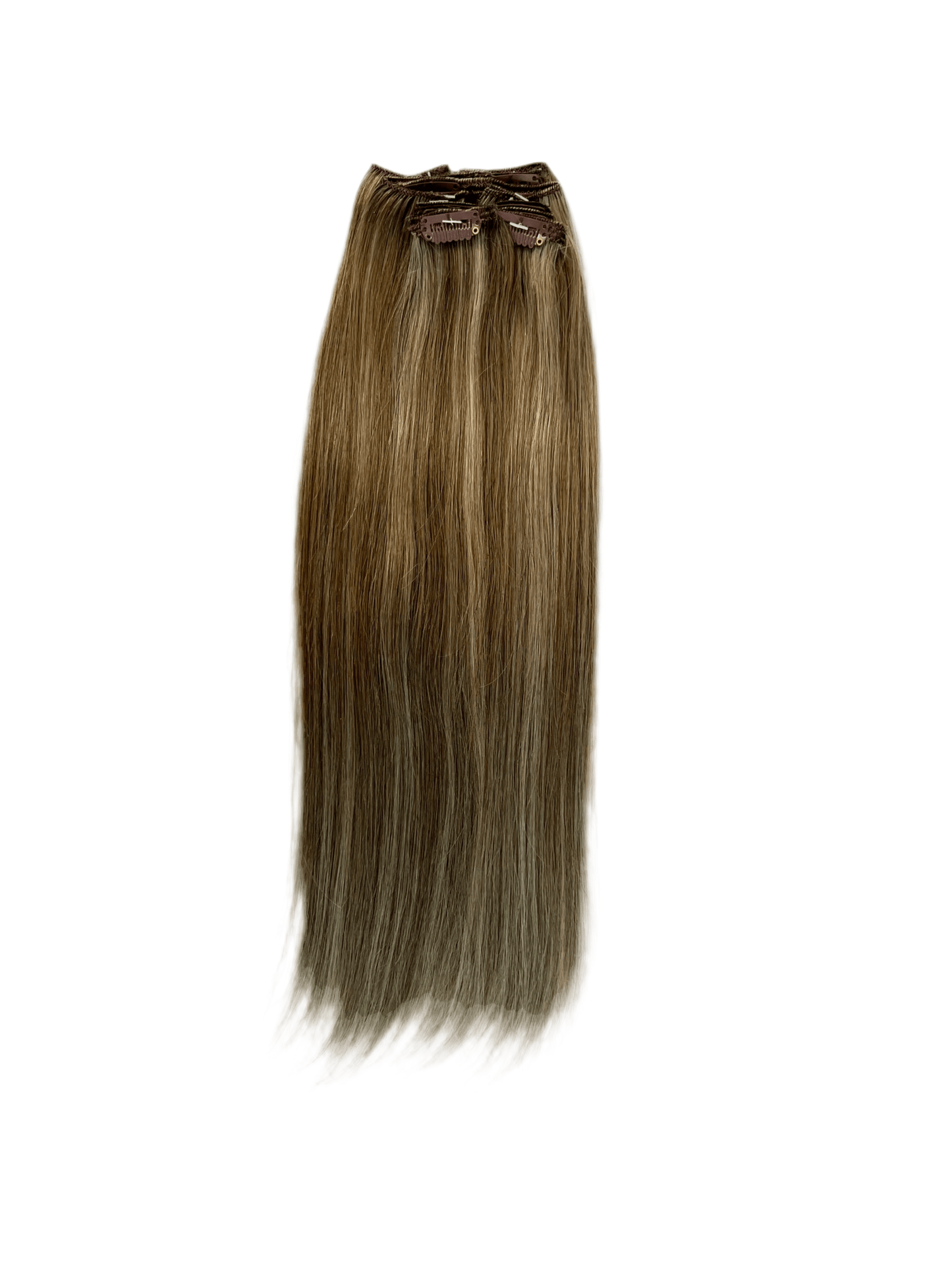 VIP Clip Extensions / Silky Straight 18" (140 g) - ClipeX System