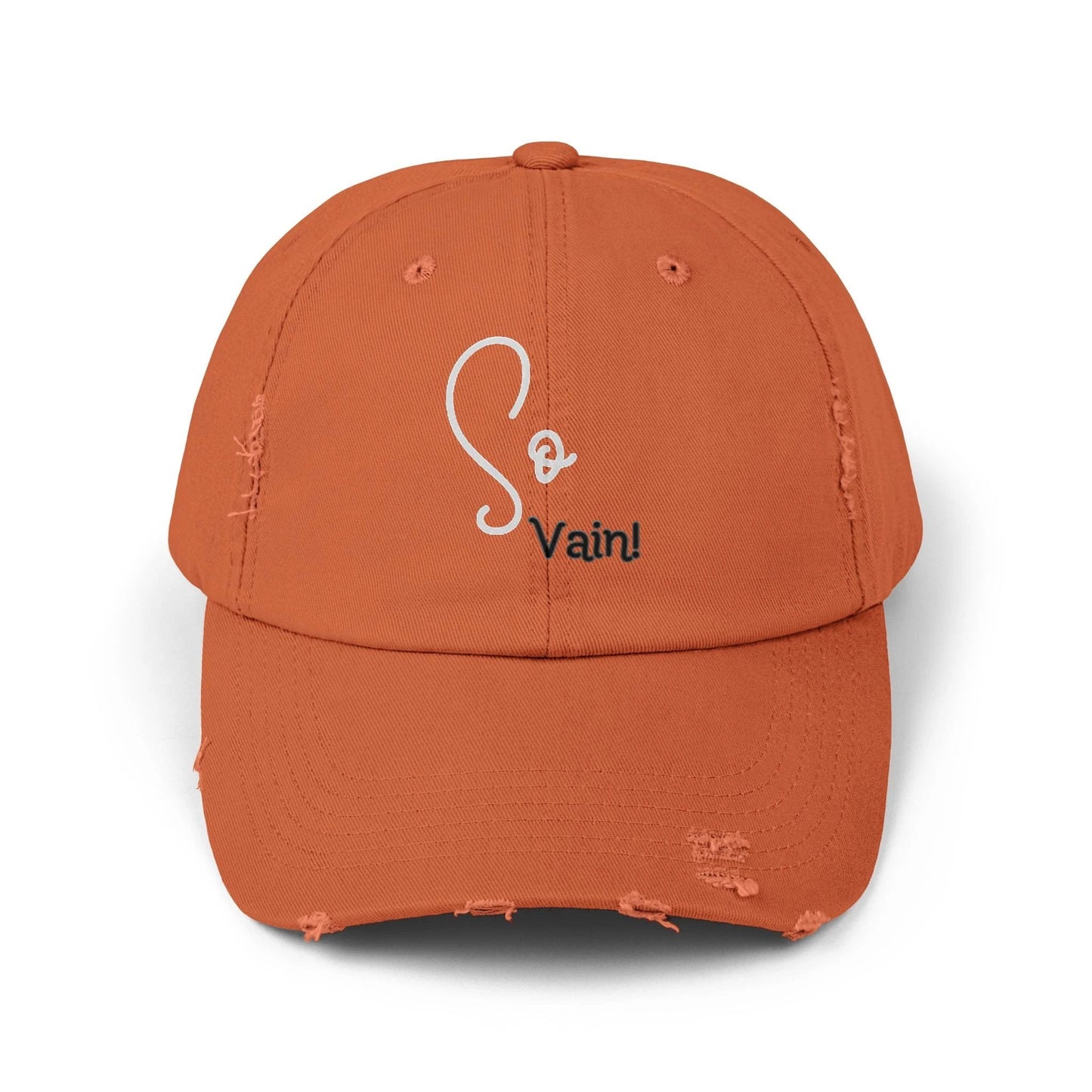 So vain Unisex Distressed Cap
