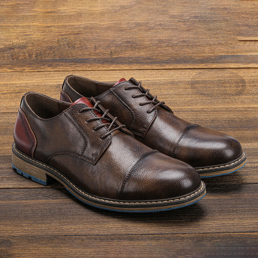 Men's Business Casual Retro Trend Plus Size Dress Shoes