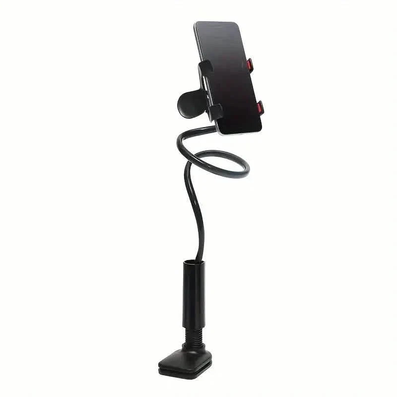 360° Rotating Universal Phone Stand with Flexible Spiral Base for Lazy Browsing