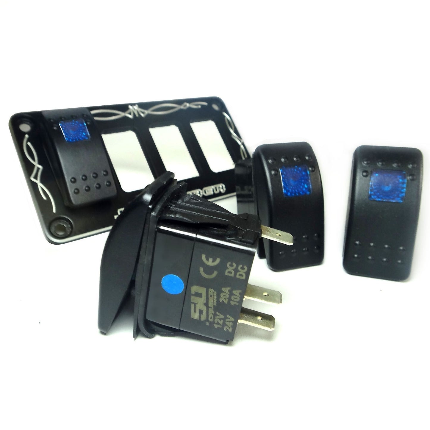 Universal Dash Panel With Switches