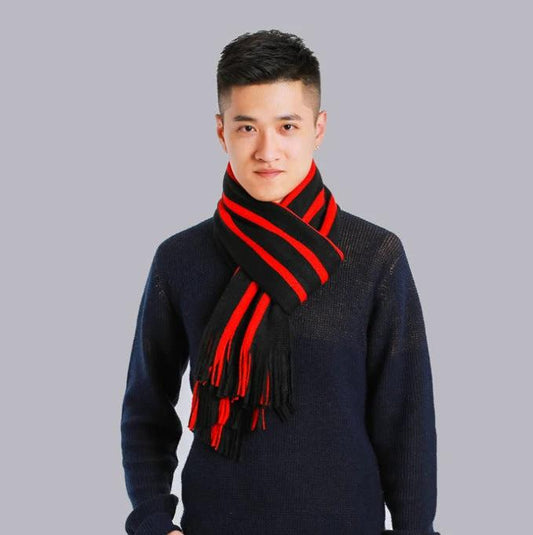 Imitated Cashmere Casual Thick Scarf For Men