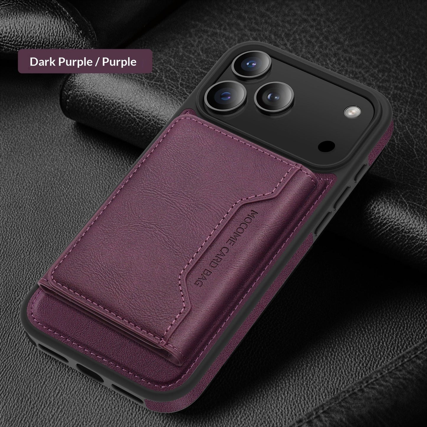 Genuine Leather Drop-Proof Phone Case - Slim Protective Cover for Smartphone with Shock Absorption and Scratch Resistance