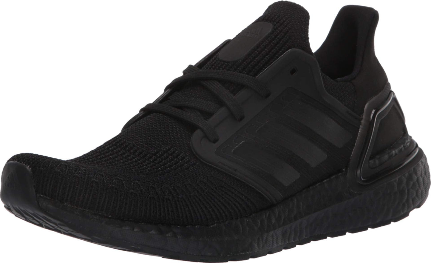 adidas Womens Ultraboost 20 Sneaker Black/Black/Solar Red 9.5