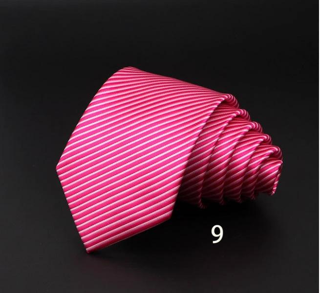 Men's Striped Polyester Fiber Ties