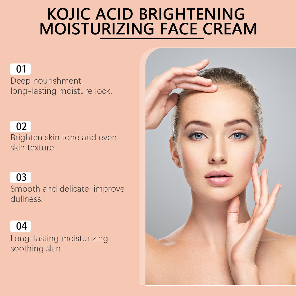 Face Cream Moisturizing Facial Gentle Care Radiant Moisturizing Facial Skin Care