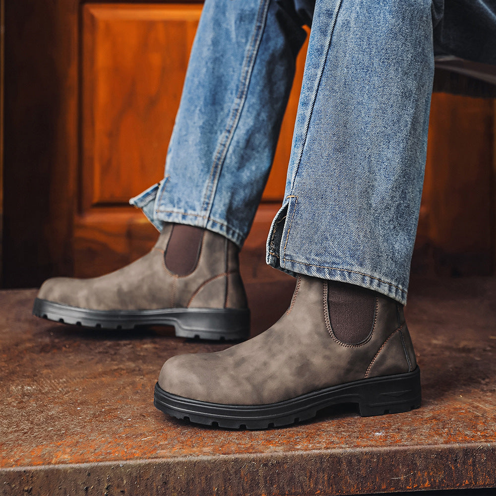 Chelsea Leather Boots