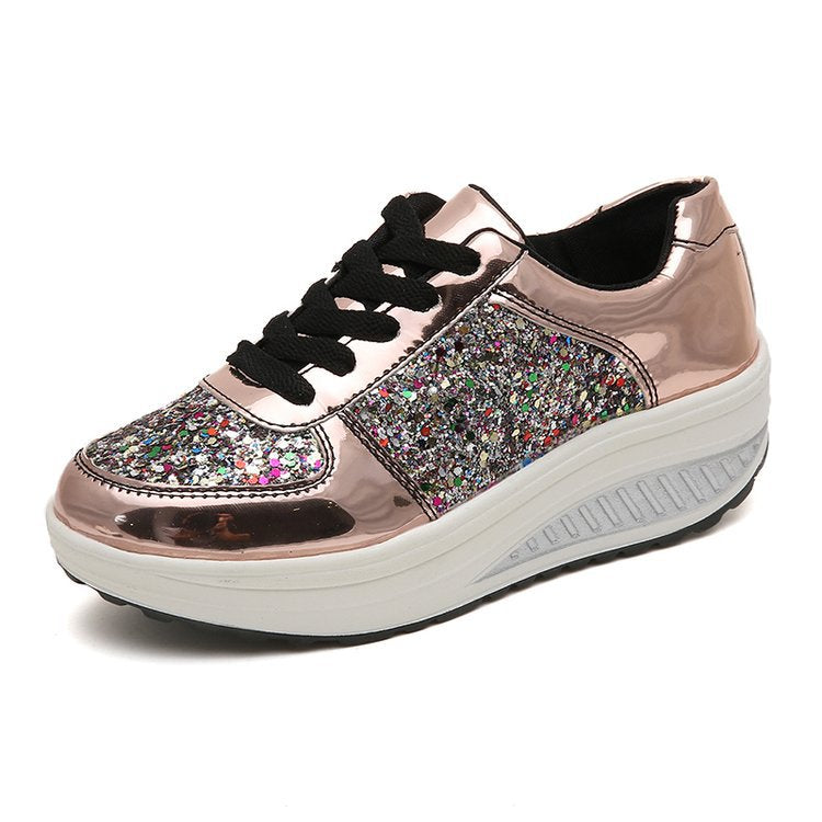 New sequin sneakers