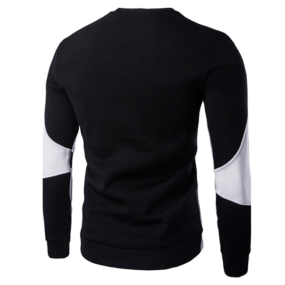Casual Sportswear Baseball Sweater Plush Men's Wear