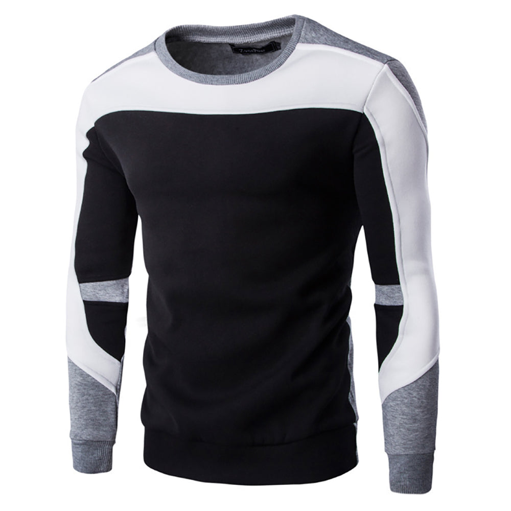 Casual Sportswear Baseball Sweater Plush Men's Wear