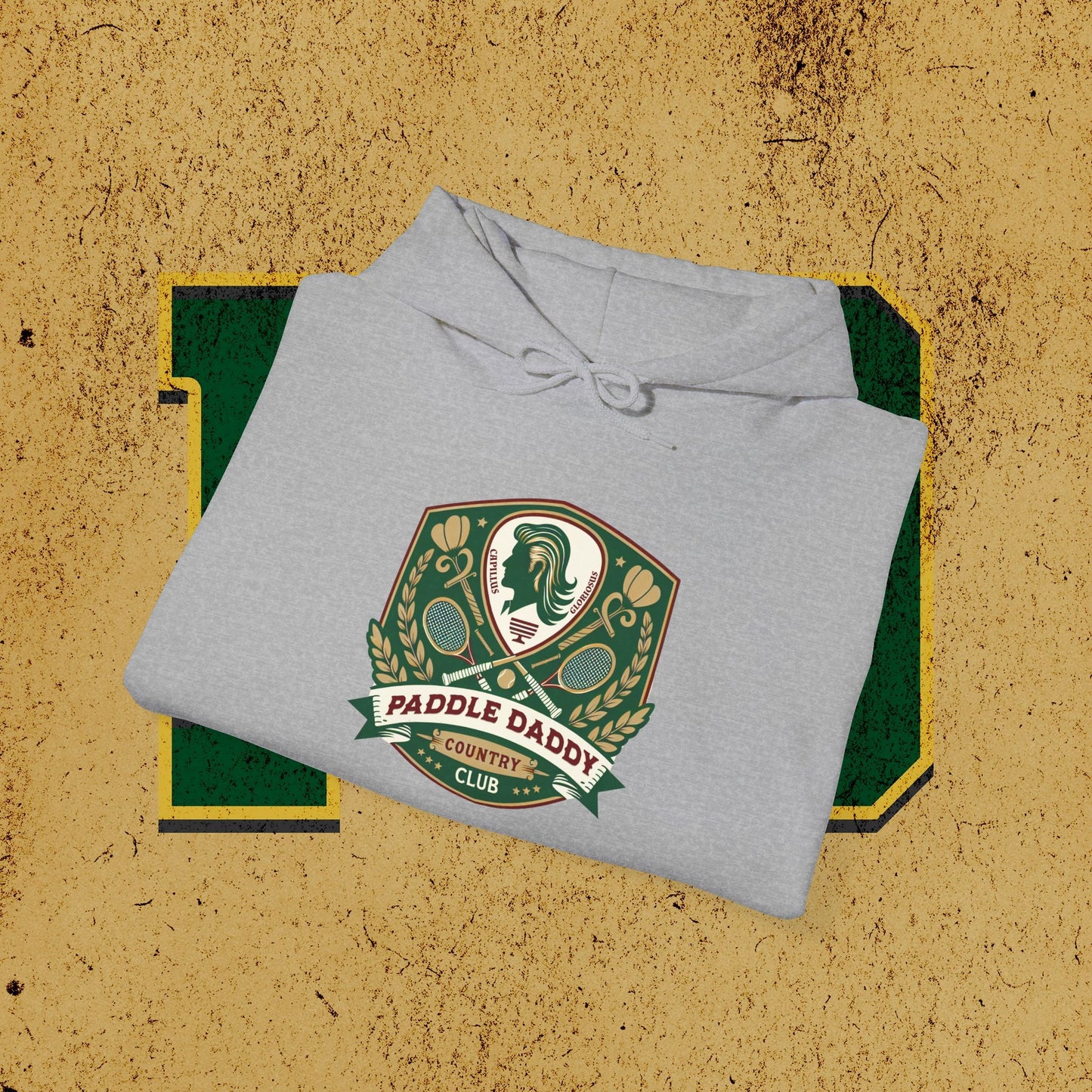 Sudadera con capucha Paddle Daddy, sudadera unisex con capucha para papás, comodidad de élite para los irónicamente refinados