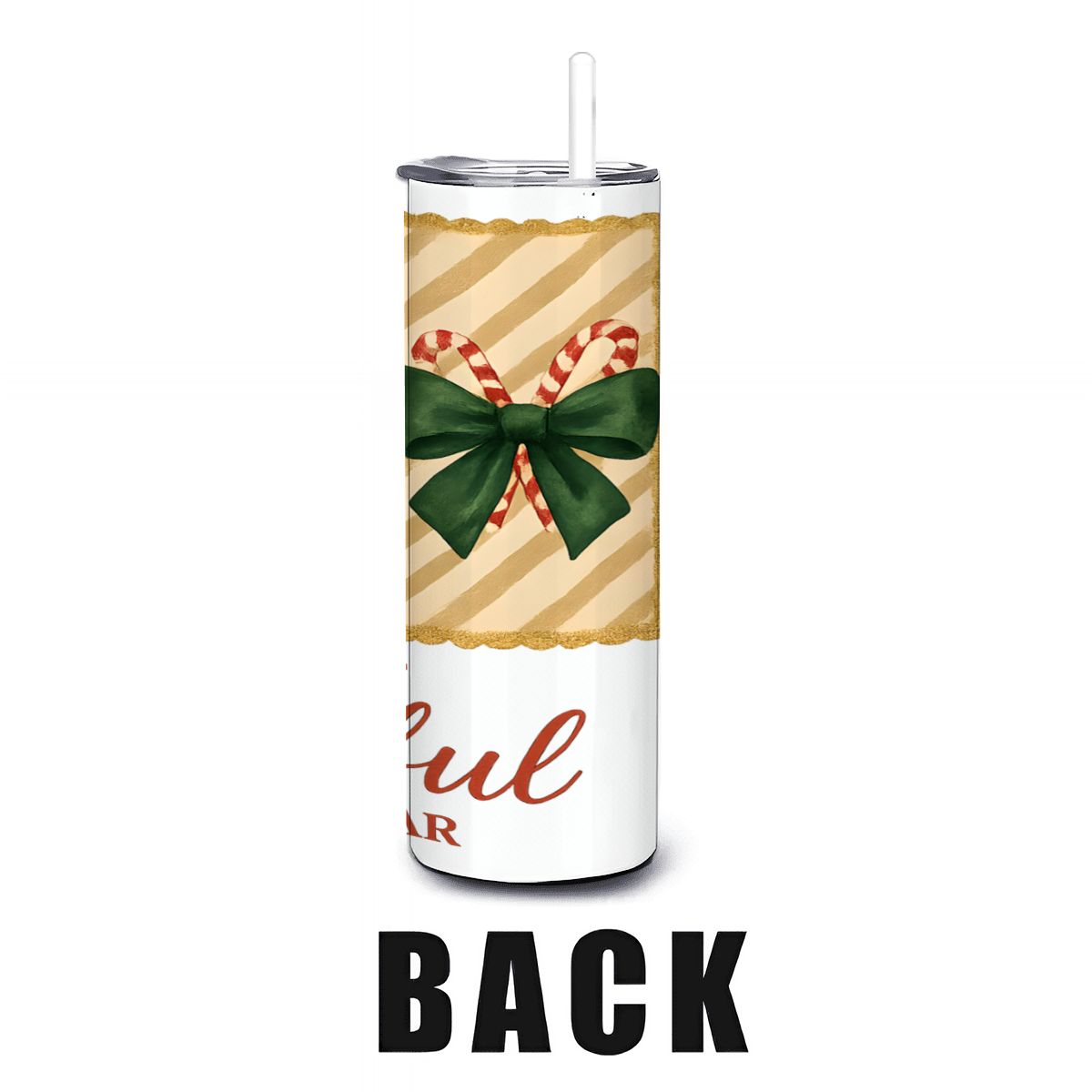 It's the Most Wonderful Time of the Year 20oz Straight Stainless Steel Tumbler with Straw（Made in USA)