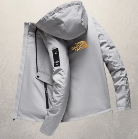 Men's Casual Loose Sports Hooded Jacket