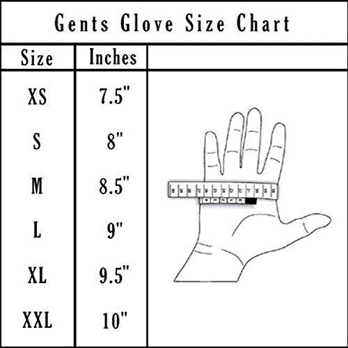 Men’s Warm Winter Dress And Work Gloves, Thermal Lining, Genuine Black Leather