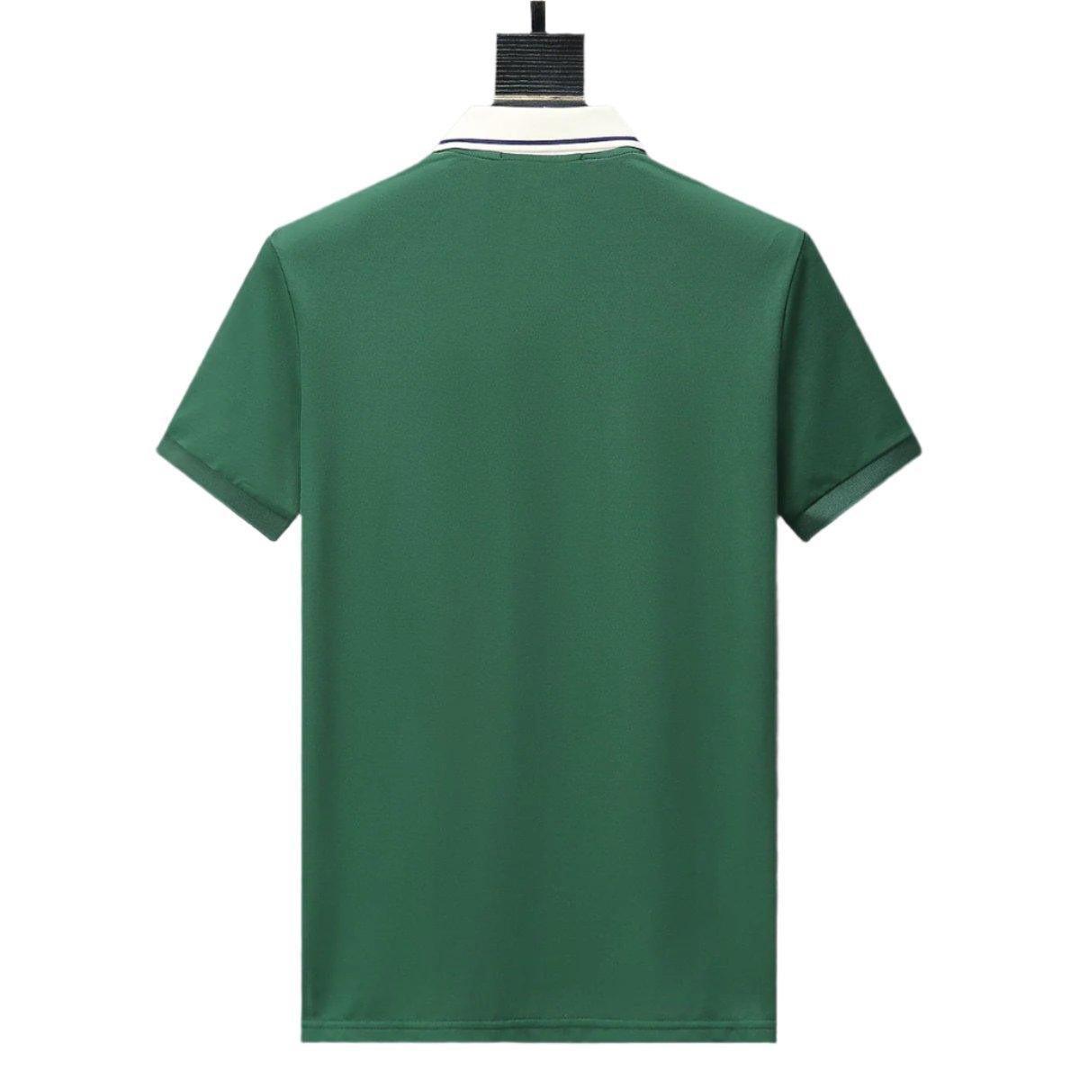 Gucci Green T-shirt with a collar