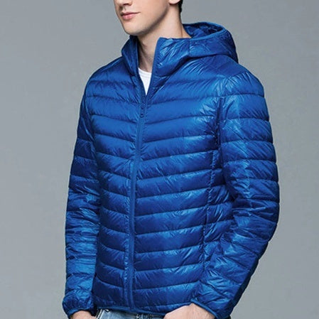 Hooded Winter Coat Plus-size Men's Wear
