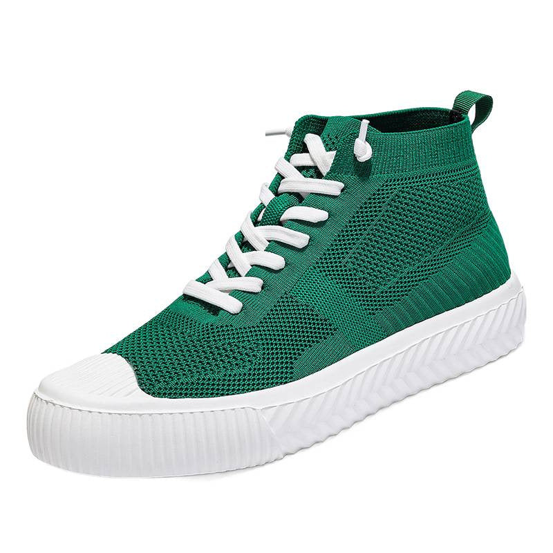 Flyknit High-Top Casual Sneakers