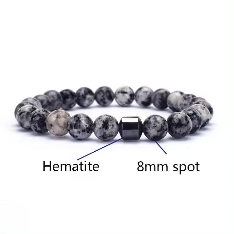 Men's Natural Gemstone Bracelet Vintage