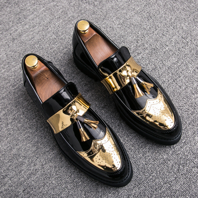 Men's British Style Casual Tassel Shoes
