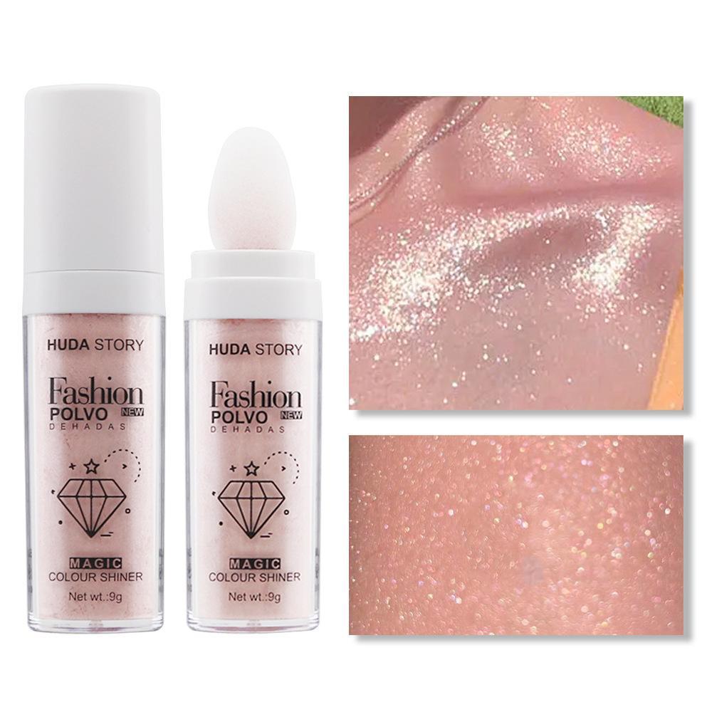 Body & Hair Pearlescent Glitter Powder Makeup