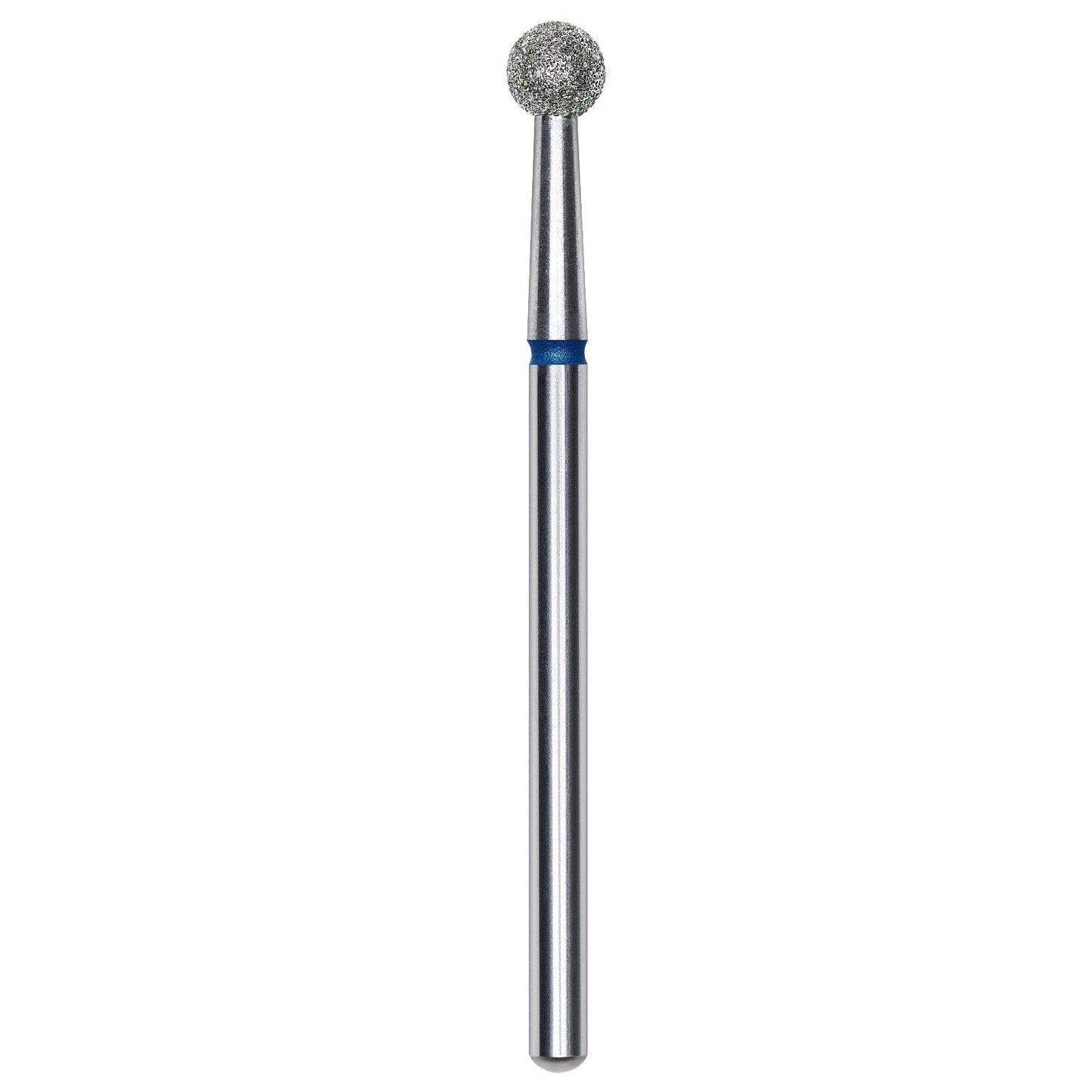 DIAMOND NAIL DRILL BIT, "BALL", BLUE, HEAD DIAMETER 4MM (FA01B040) - STALEKS™