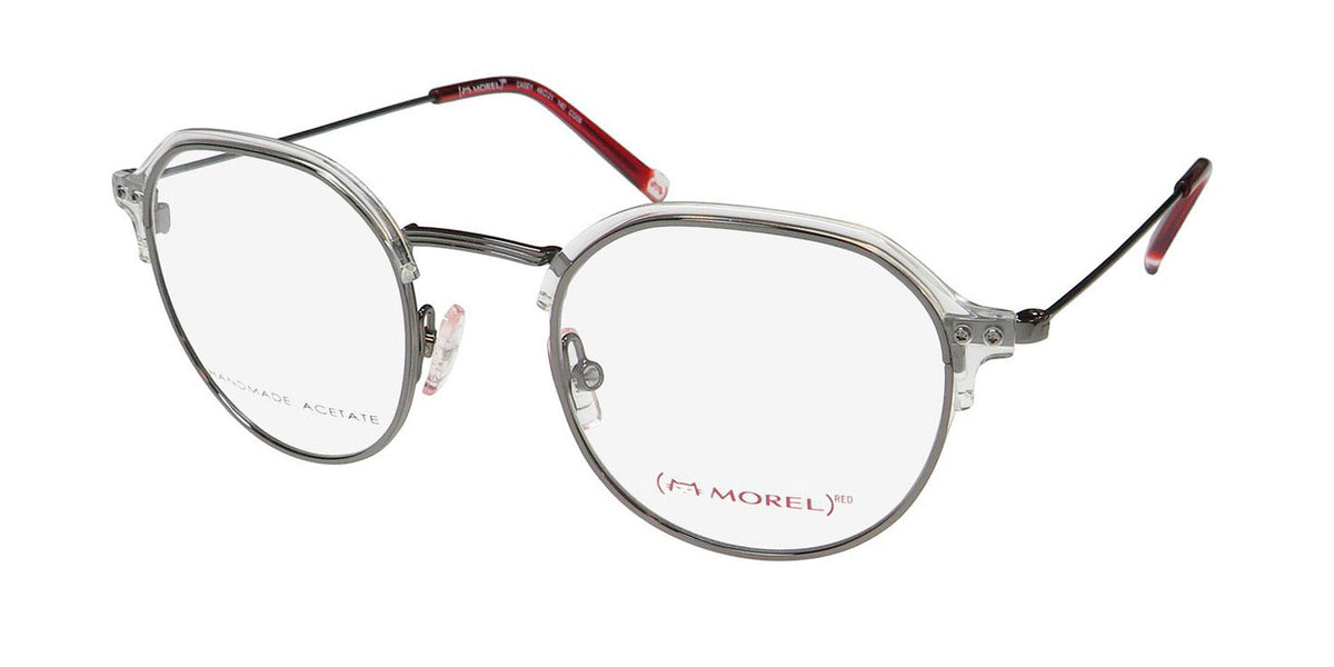 Morel Red Casey 90015c Eyeglasses