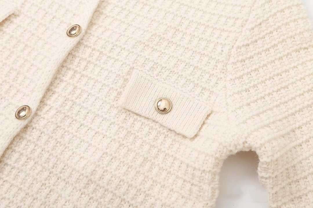 Winter New Women's Clothing Loose Leisure All-matching Knitted Coat