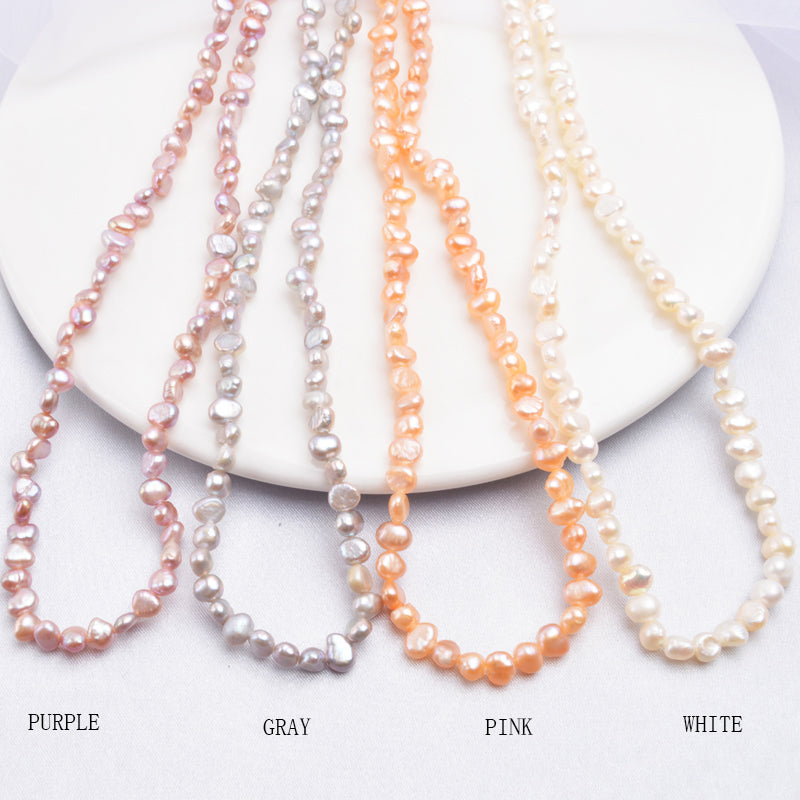 S925 Silver Pearl Choker Necklace