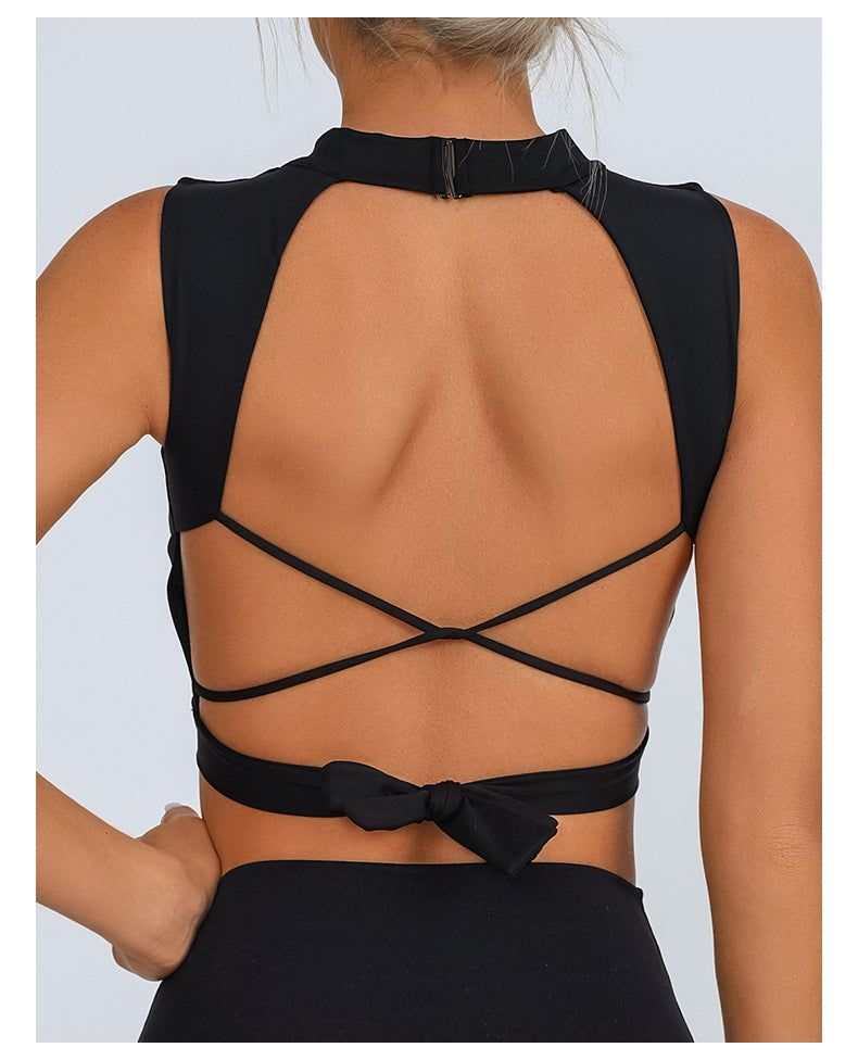 Dopamine-style Cross-back Quick-drying Strap Fitness Yoga Wear