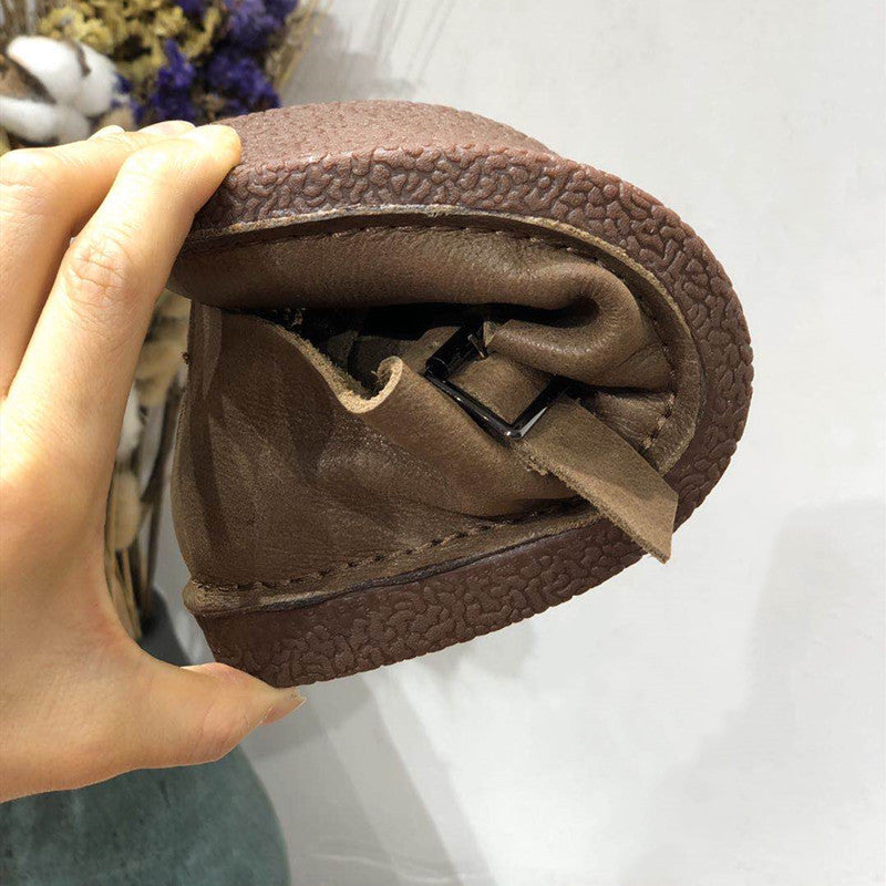 Women's Artistic Crafts Leather Flats