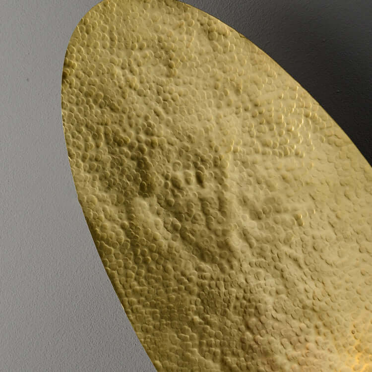 Lámpara de pared geométrica metálica