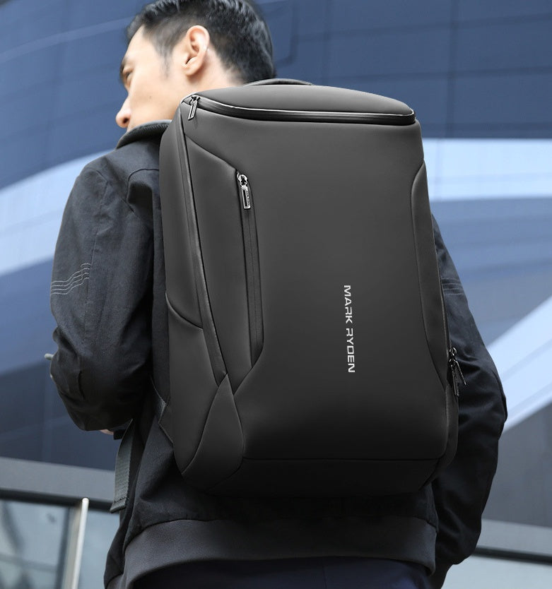 Streamlined Black Backpack