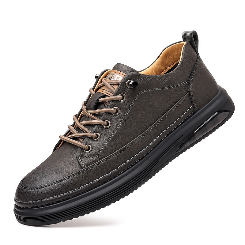 Cotton-padded Velvet Casual Lace-Up Flats