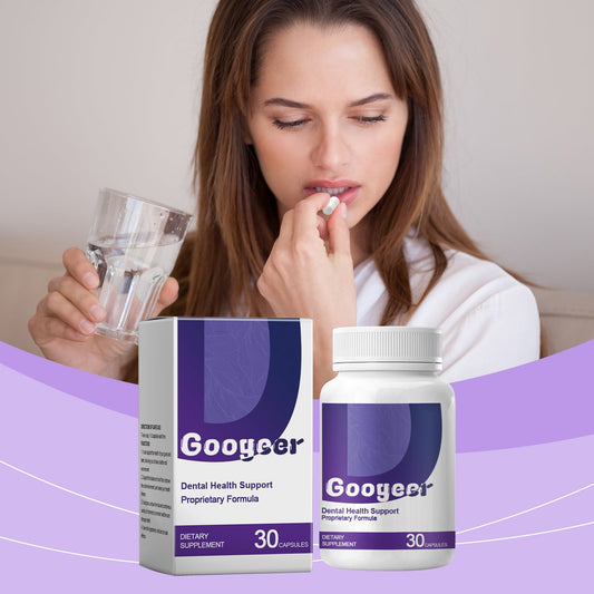 Dental Health Support – Natural Oral Care Supplement for Bad Breath, Tooth Sensitivity & Gum Health | 30 Capsules