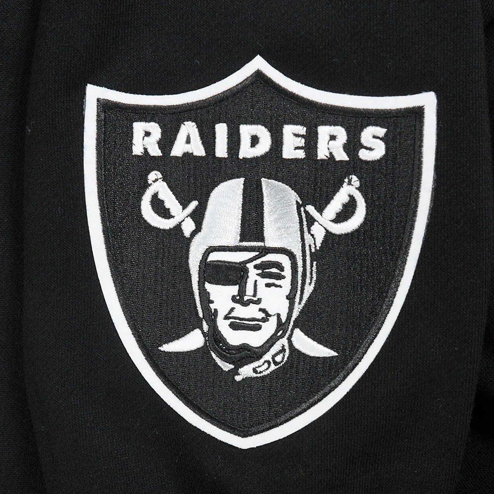 Sudadera con capucha y hombros caídos Pro Standard Las Vegas Raiders Wingspan - Negra