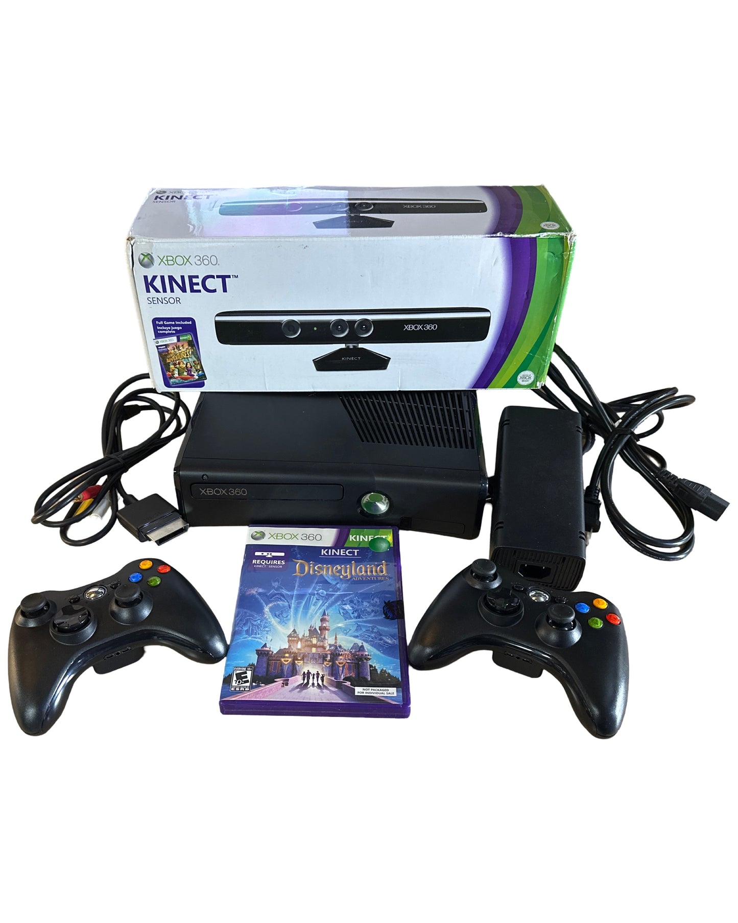 Xbox 360 Slim 4GB Kinect Disneyland Adventures Edición Bundle (Reacondicionado)