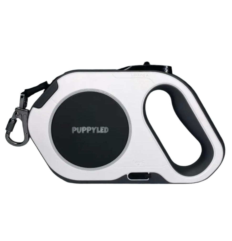 LED Retractable Dog Leash  W/Flashlight