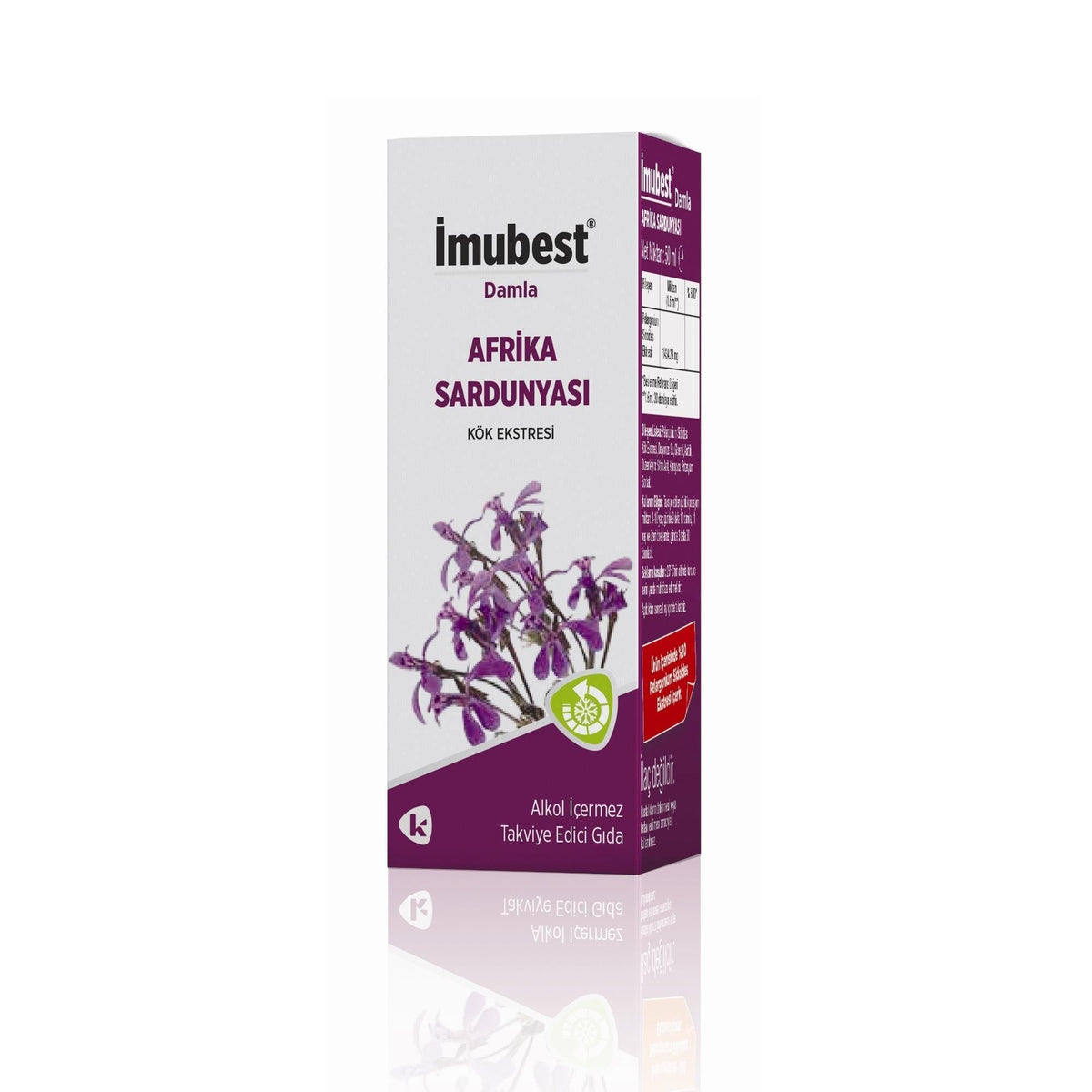 _mubest Afrika Sardunyasõ Damla 50 ml - Herbal Dietary Supplement for Immune Support