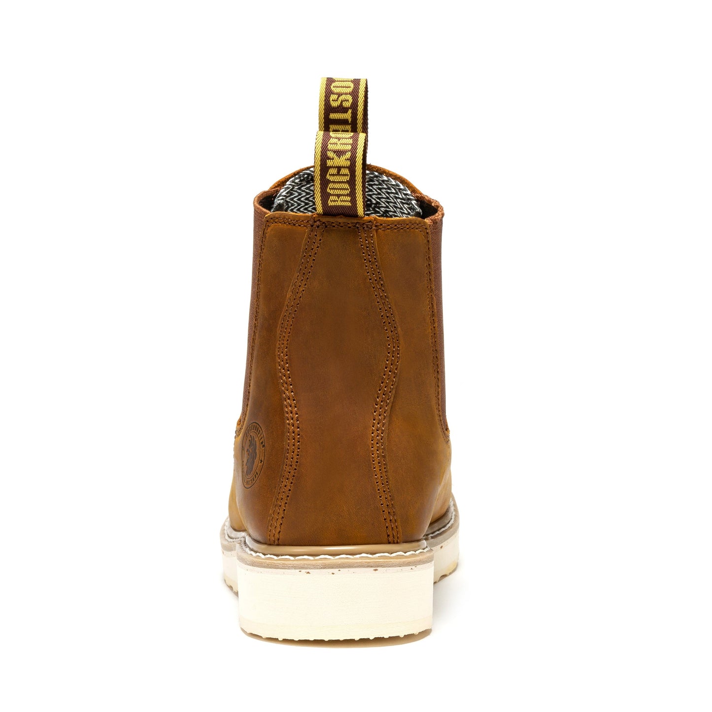 Botas de trabajo de cuña ROCKROOSTER Capitola para hombre, de 6 pulgadas, color marrón, SAP102
