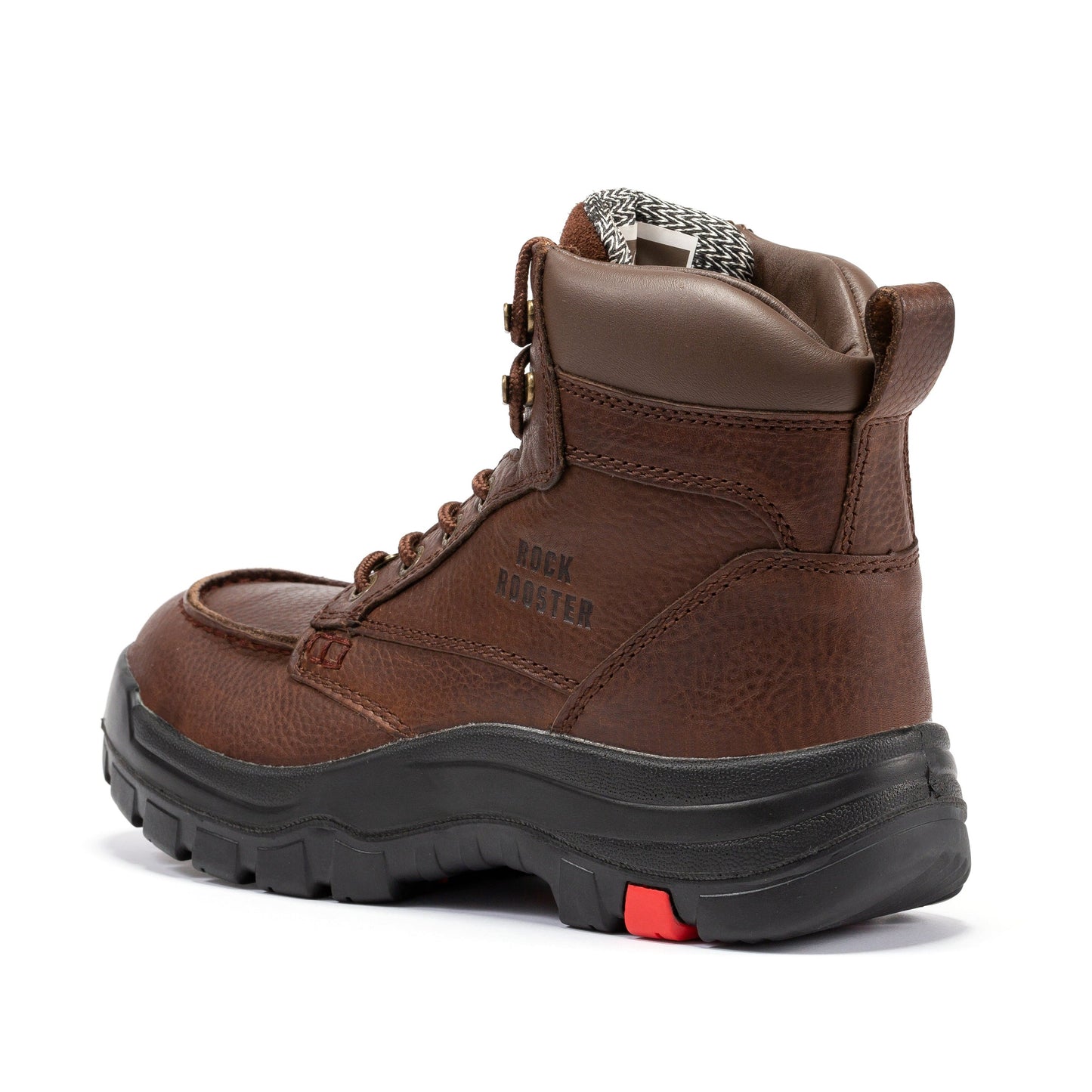 ROCKROOSTER Zumbro 6 pulgadas de ancho, puntera blanda, suela de goma, protección contra riesgos eléctricos (EH), ASTM 2892, botas de trabajo AK371
