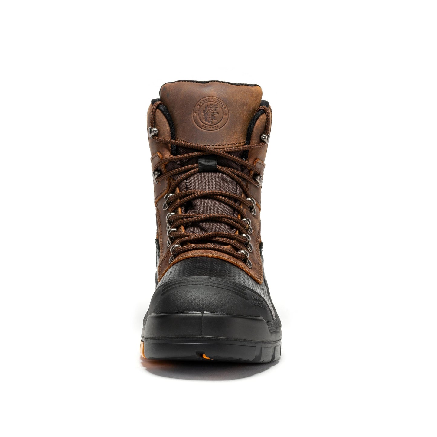 ROCKROOSTER Sedona Botas de Trabajo de Cuero con Puntera de Acero Impermeables de 6 Pulgadas AK216