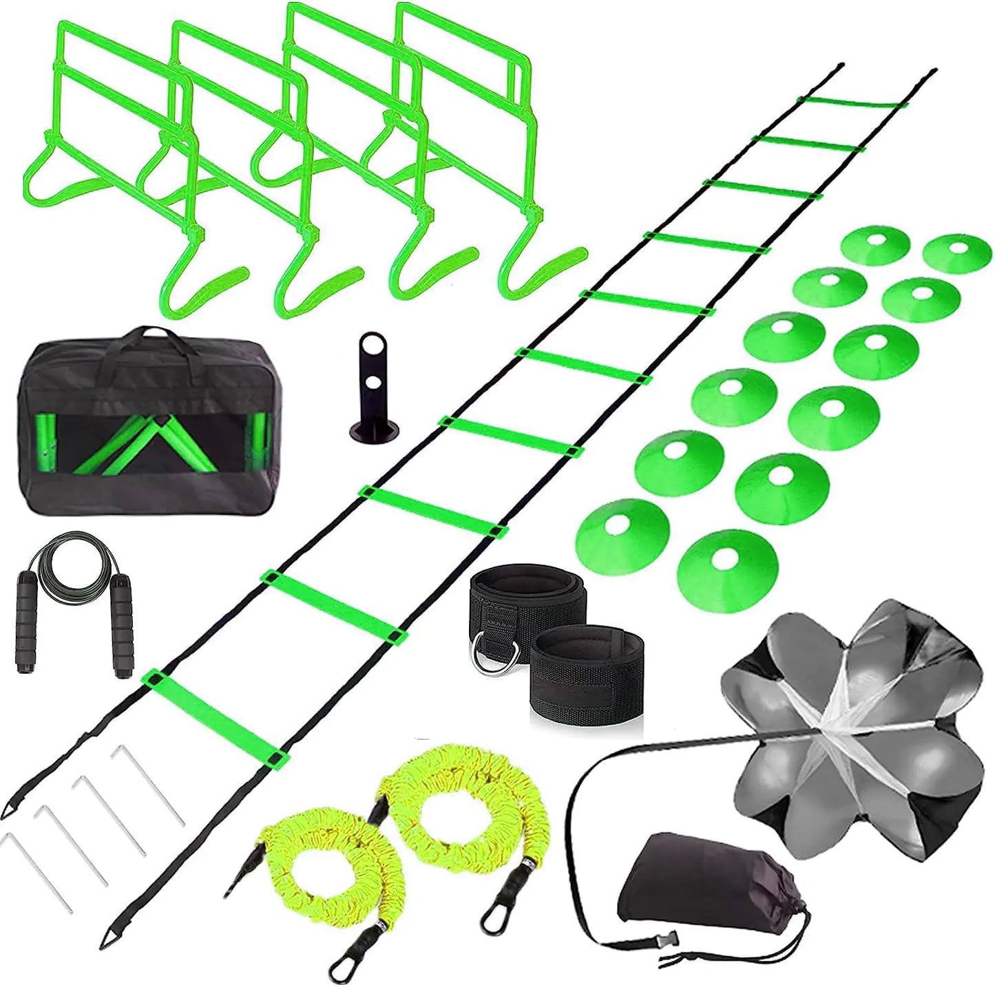 Kvittra Speed Agility Training Equipment Set Soccer Hurdles