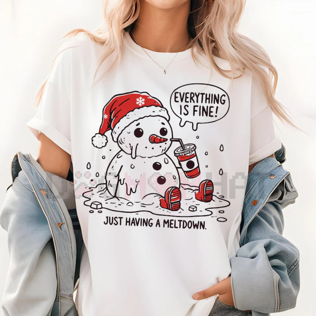 "Everything is Fine Just Having Meltdown" T-Shirt