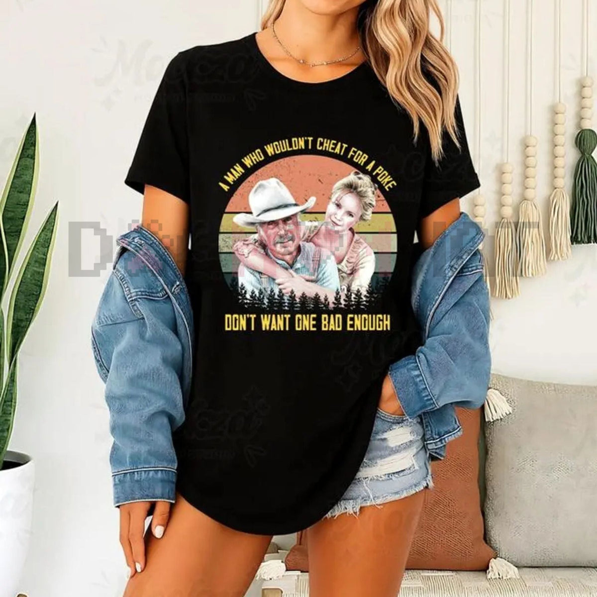 Best Cowboy Movie Quote Shirt – Vintage Western Movie 90s Iconic Old West Slogan Tee