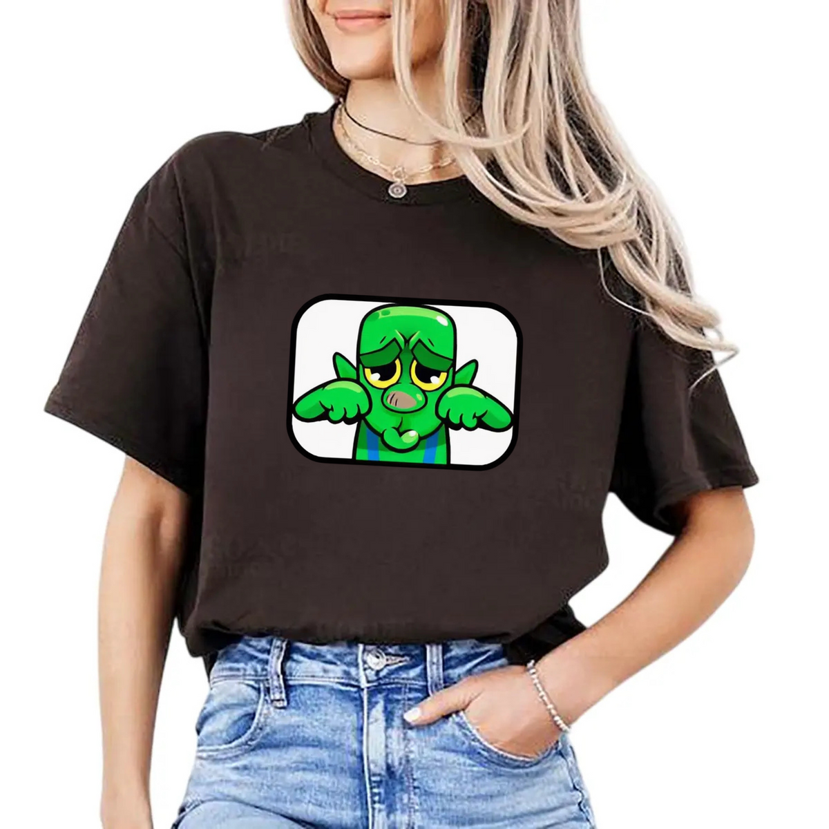 BOOHOO Women's Cropped Graphic Tee – Casual Y2K Fashion Top