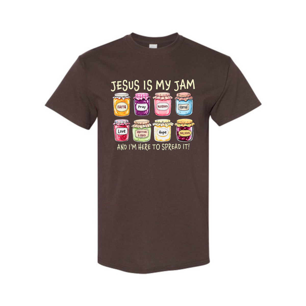 "Jesus Is My Jam" Christian T-Shirt – Unisex Casual Short Sleeve Tee