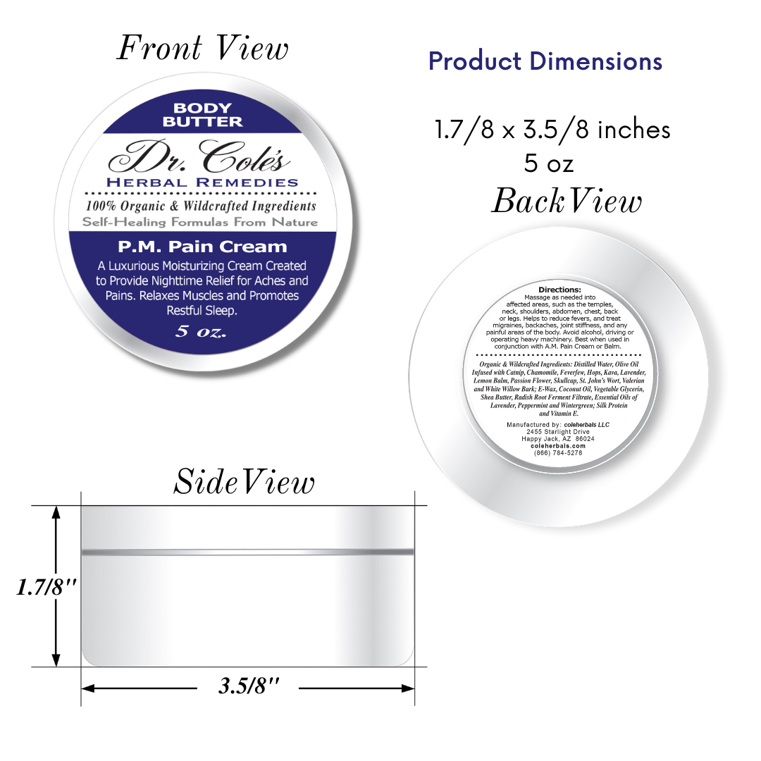 25 - Crema para el dolor de noche Dr. Cole